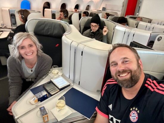 Air France business class