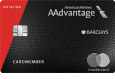 Barclays AAdvantage Aviator Red card