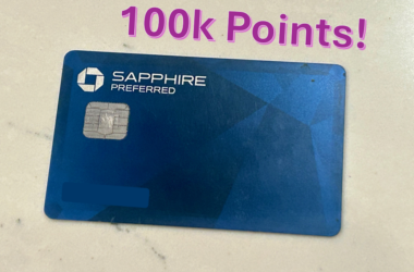 Chase Sapphire Preferred 100k bonus