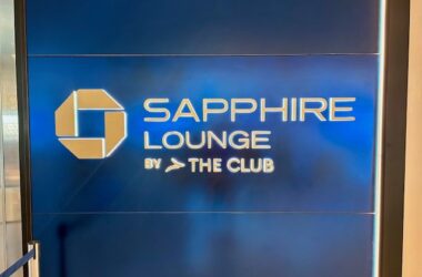 Entrance to Chase Sapphire Lounge Phoenix