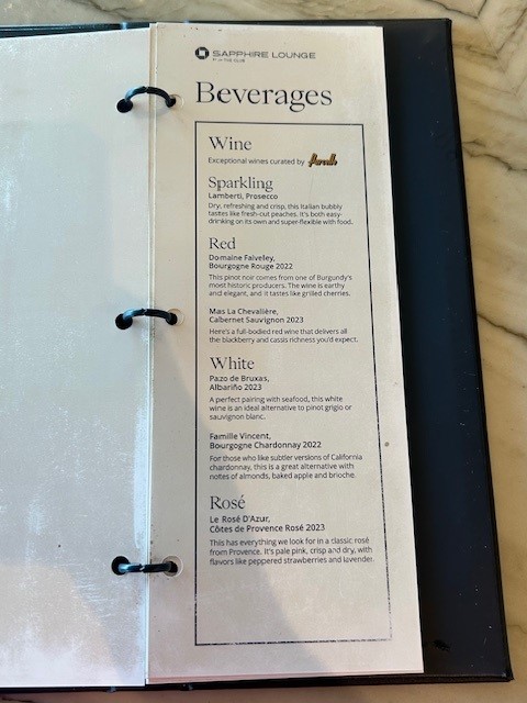 Chase Sapphire lounge Phoenix