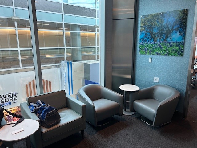 The Club DFW seating