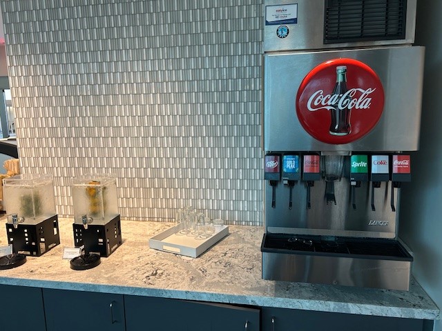 The Club DFW drink station