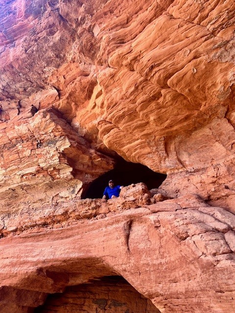 cave at Soldier's Pass