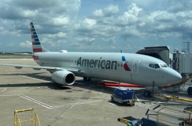 American plane in St Louis