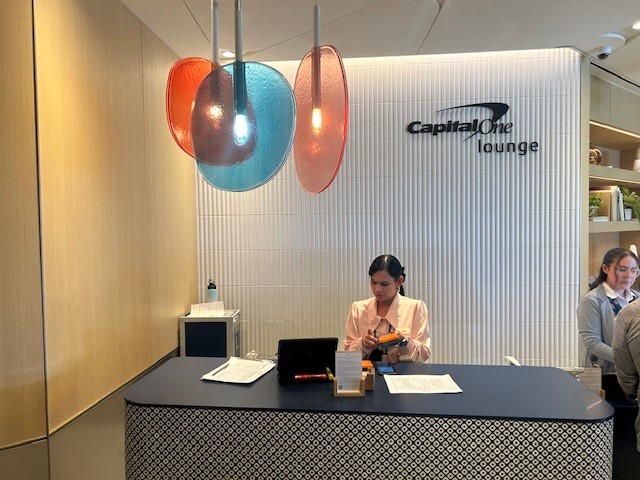 Capital One lounge DFW
