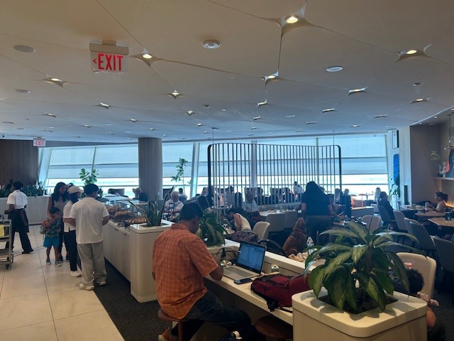 Capital One lounge DFW