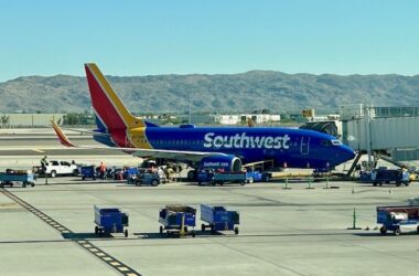 Southwest plane in PHX