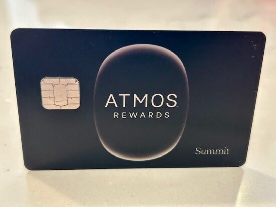 Atmos Summit credit card