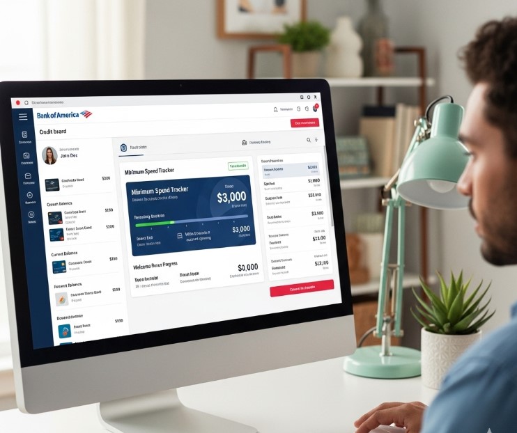 Bank of America spend tracker