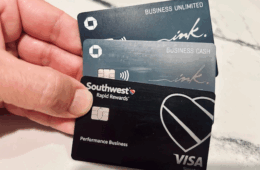 Chase Ink cards and Southwest Performance card