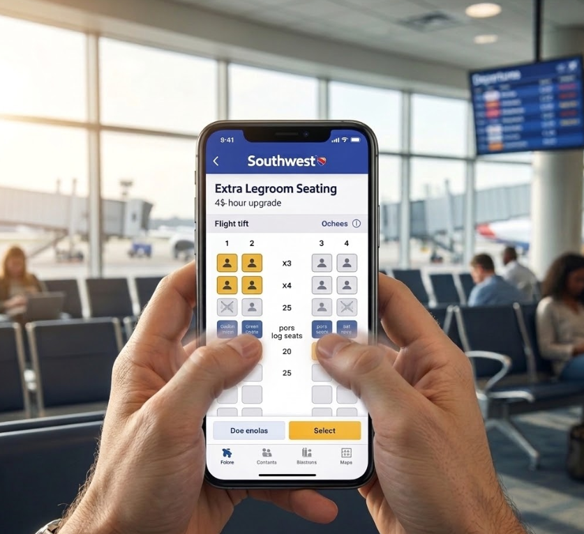 trying to get a seat upgrade