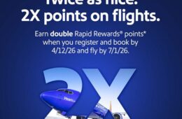 Southwest 2X deal