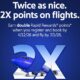 Southwest 2X deal