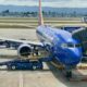 Southwest plane at SJC airport