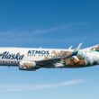 Alaska plane with fictitious animal design